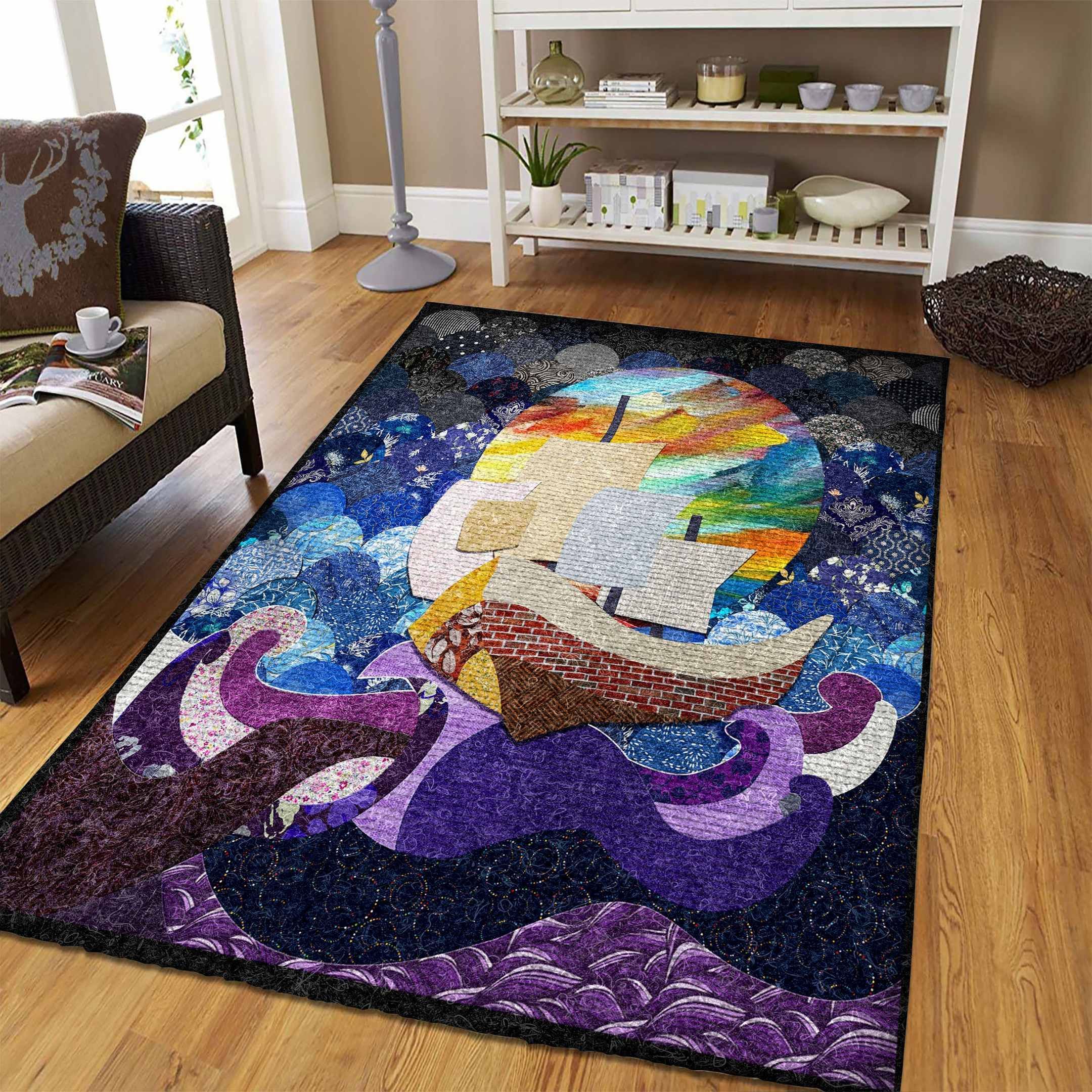 Sailboat PH46957 Rug Carpet