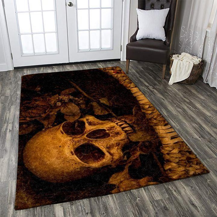 Skull Halloween Rug Carpet