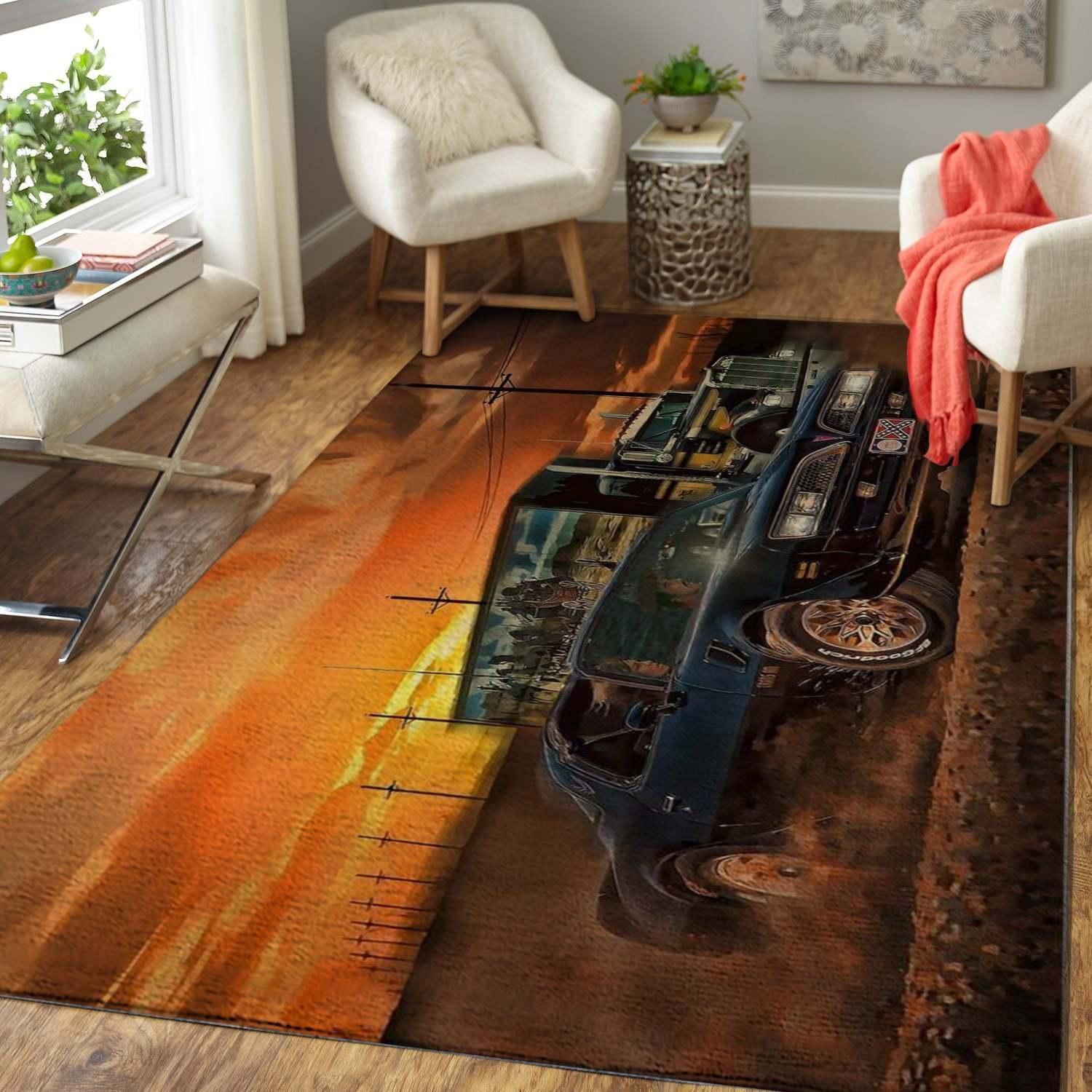 Smokey And The Bandit Area Rug Carpet