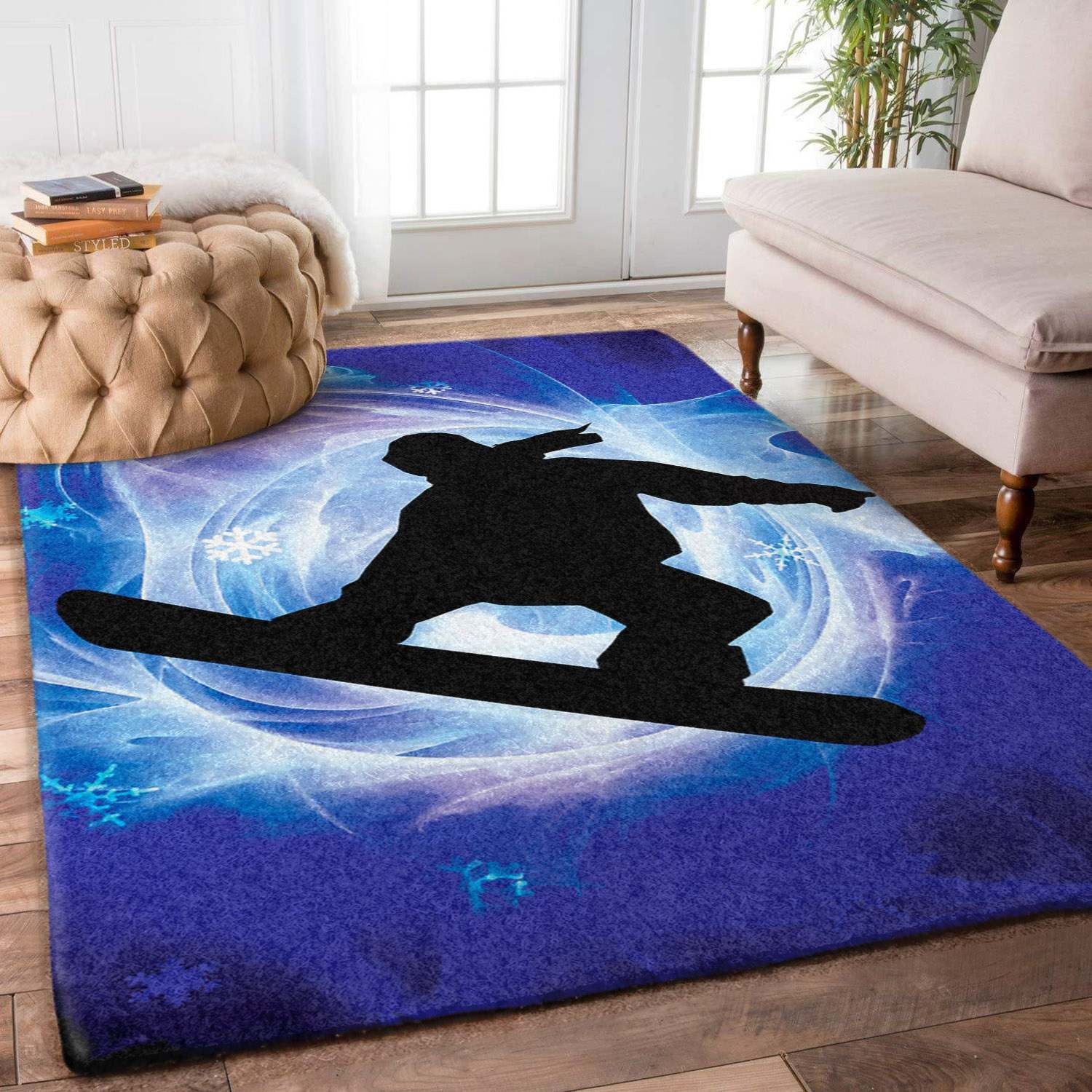 Snowboarding Rug Carpet