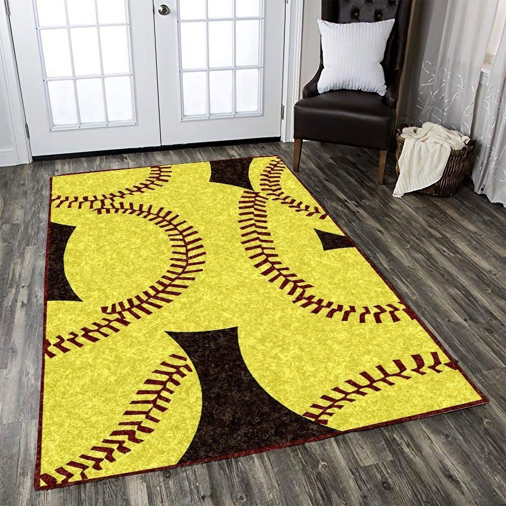 Softball Rug Carpet