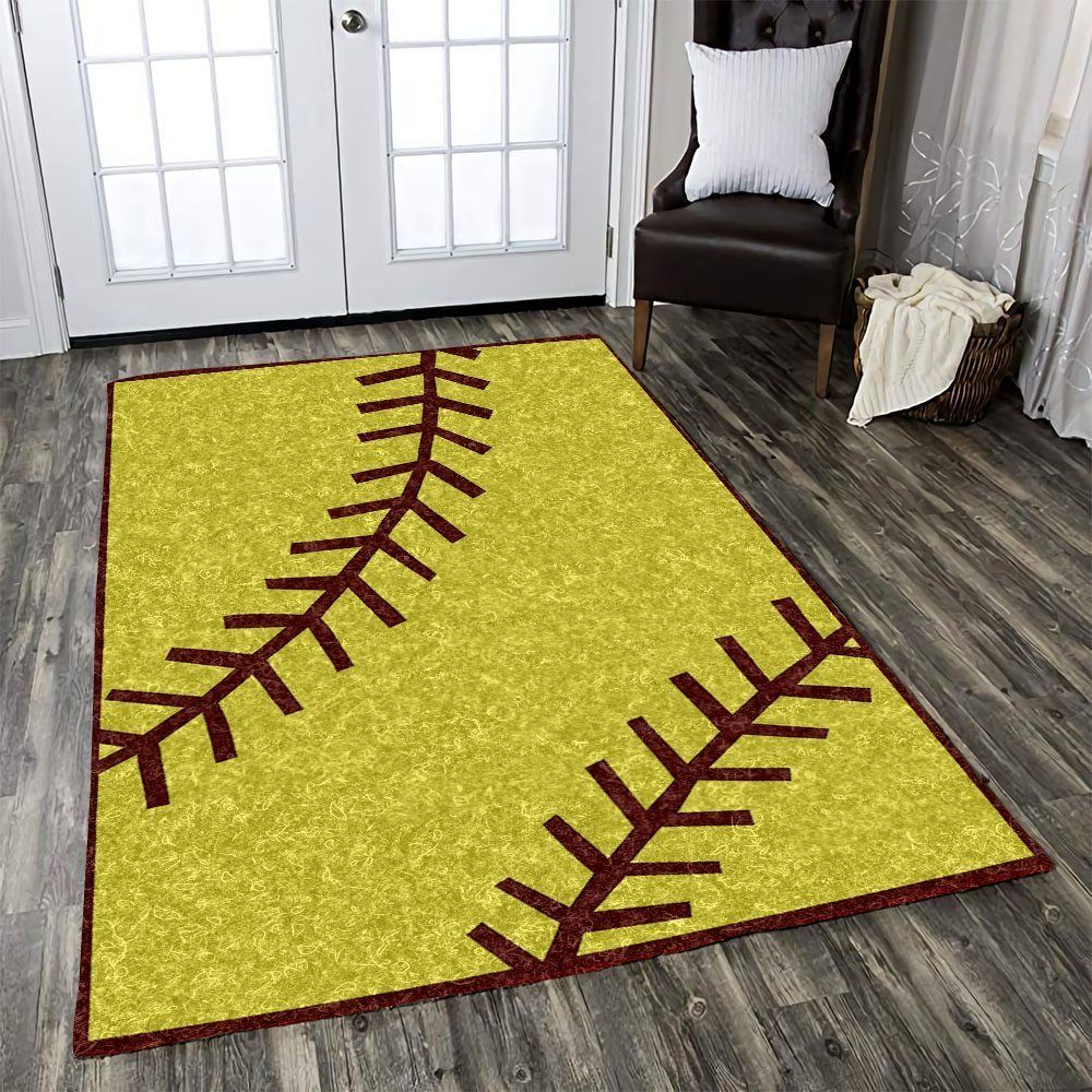 Softball Rug Carpet