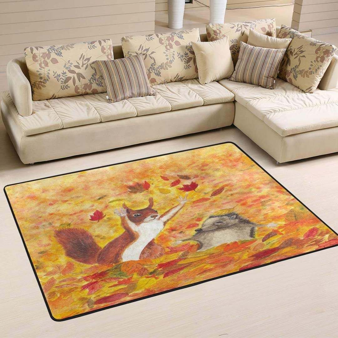 Squirrel Rug Carpet