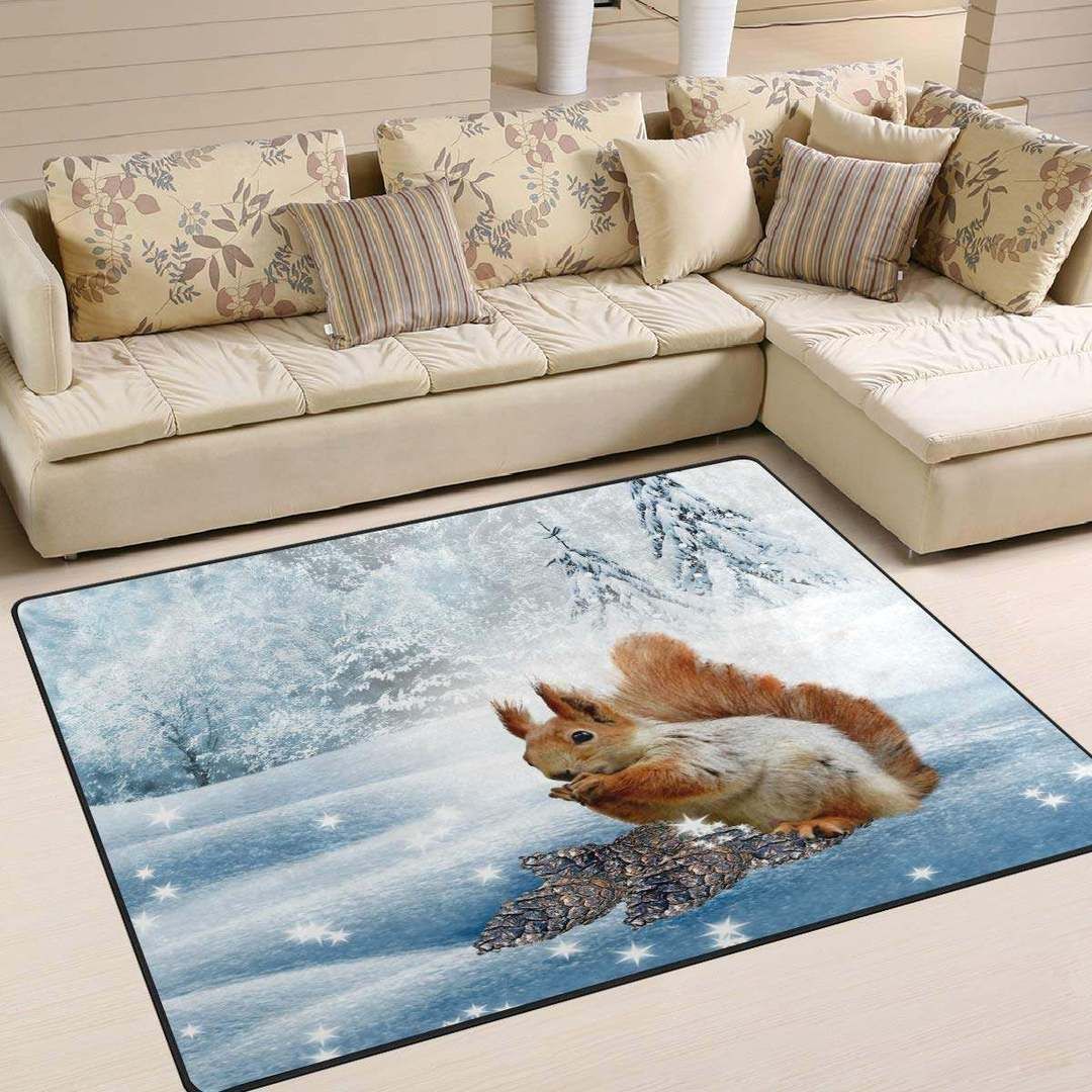 Squirrel Rug Carpet