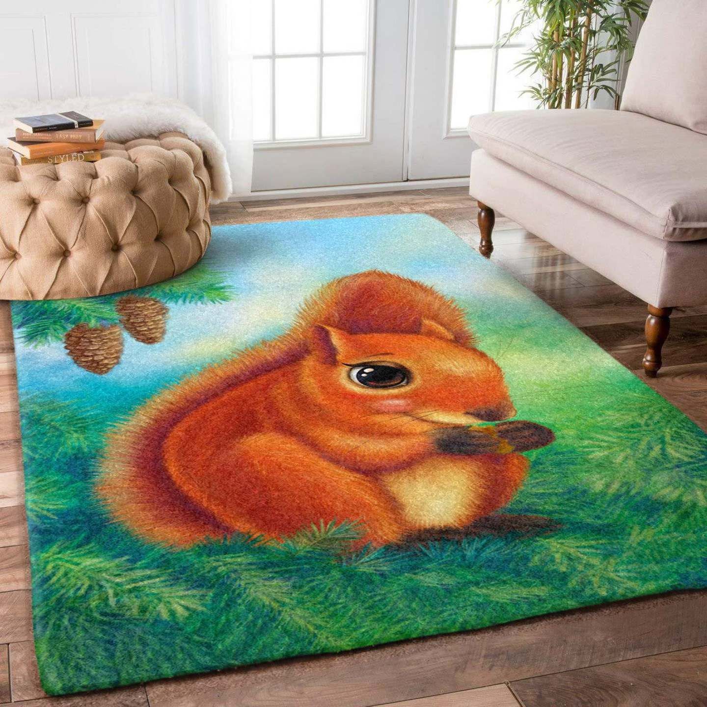 Squirrel Rug Carpet