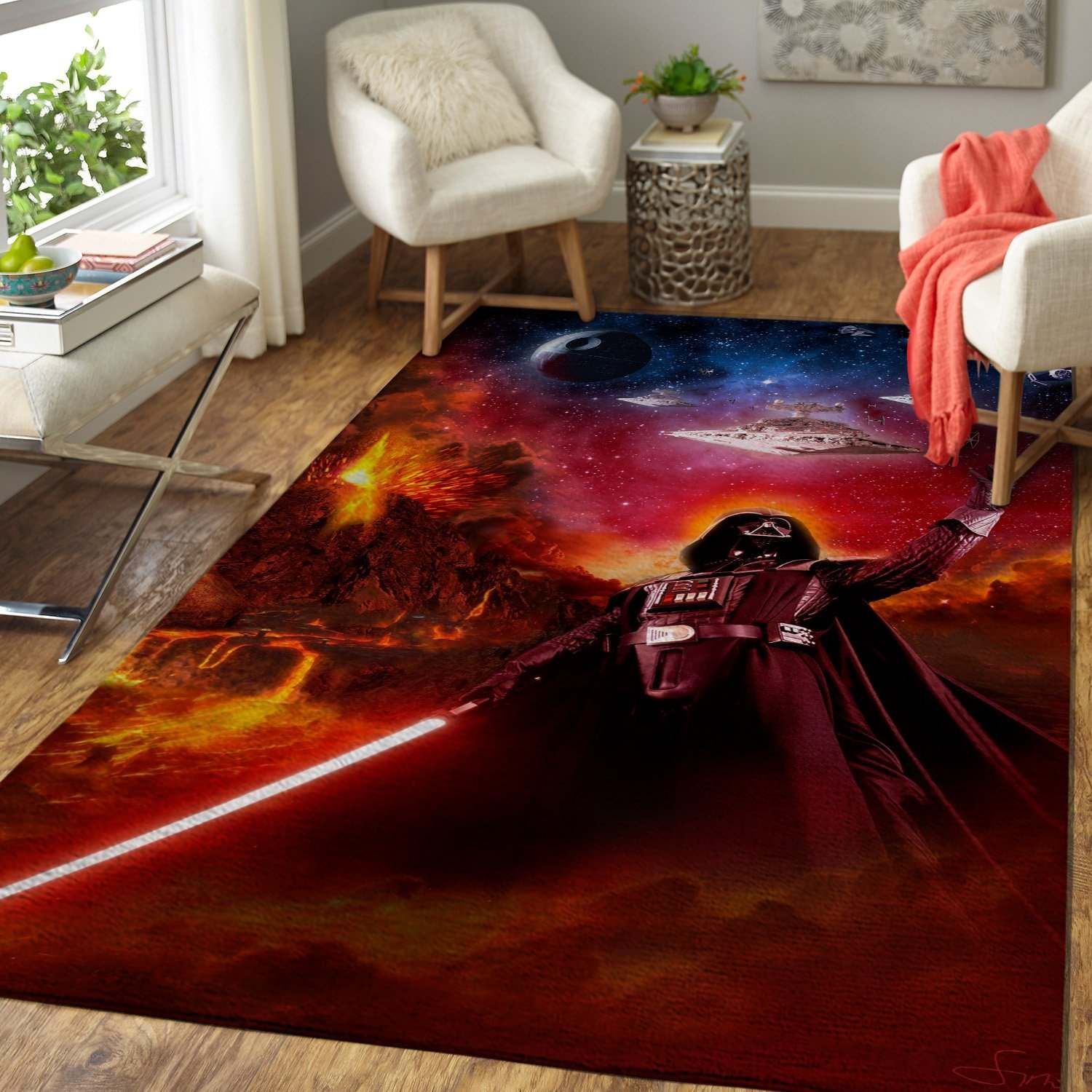 Star War Fans Darth Vader Area Rug – Movie CG29926 Rug Carpet