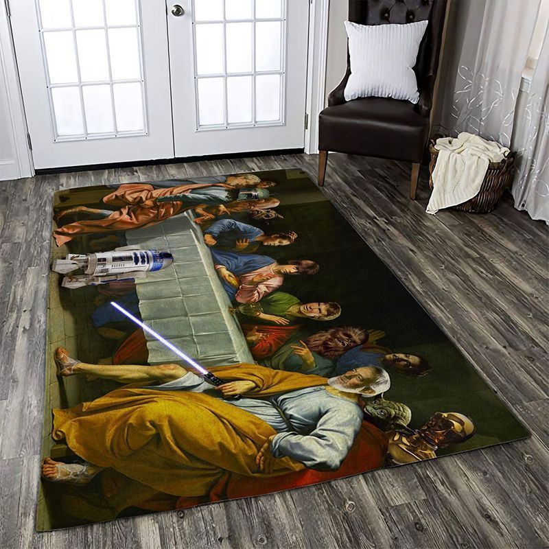 Star Wars Last Dinner The Lightside Nice Gift Rectangular Area Rug Carpet