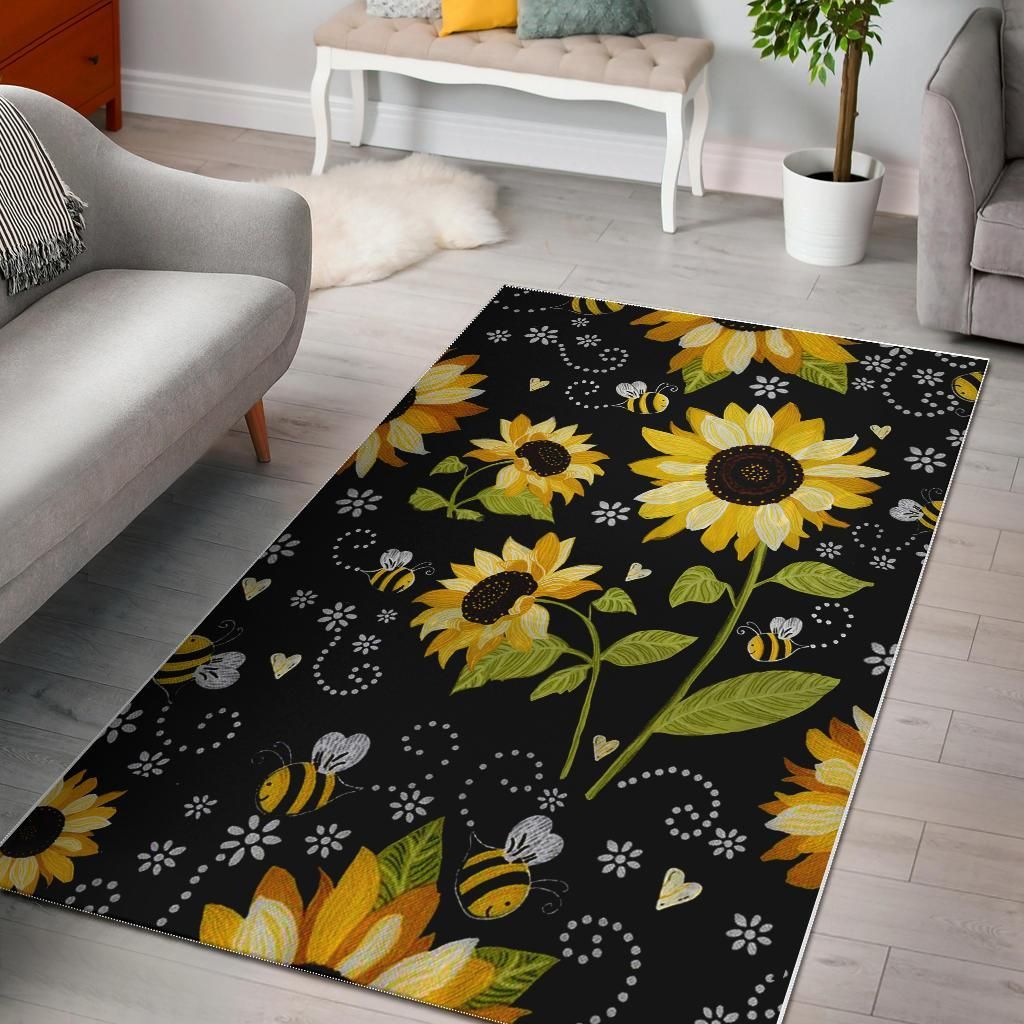 Sunflower Area Rug Carpet