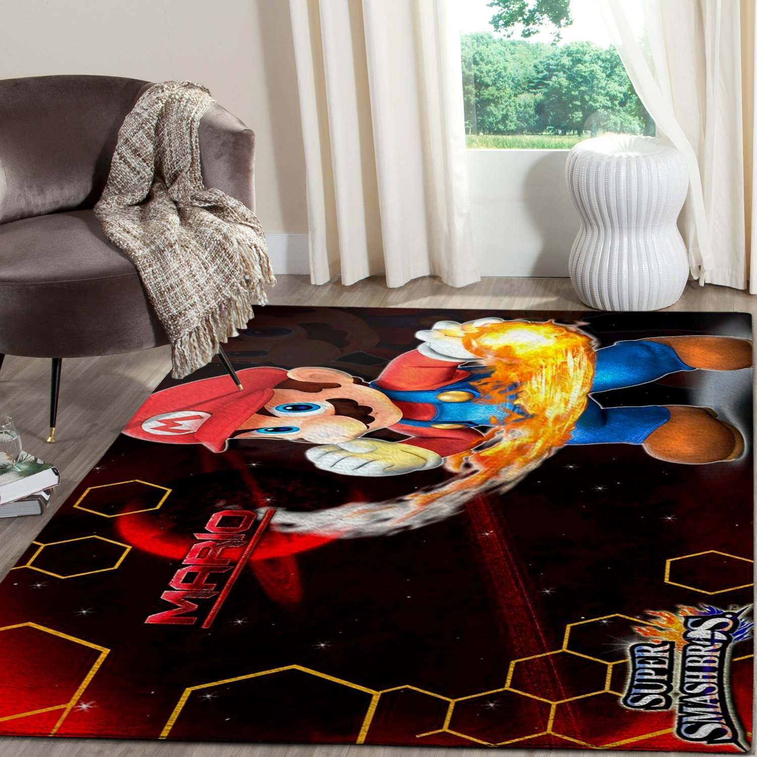 Super Mario Area Rug / Gaming Rug Carpet