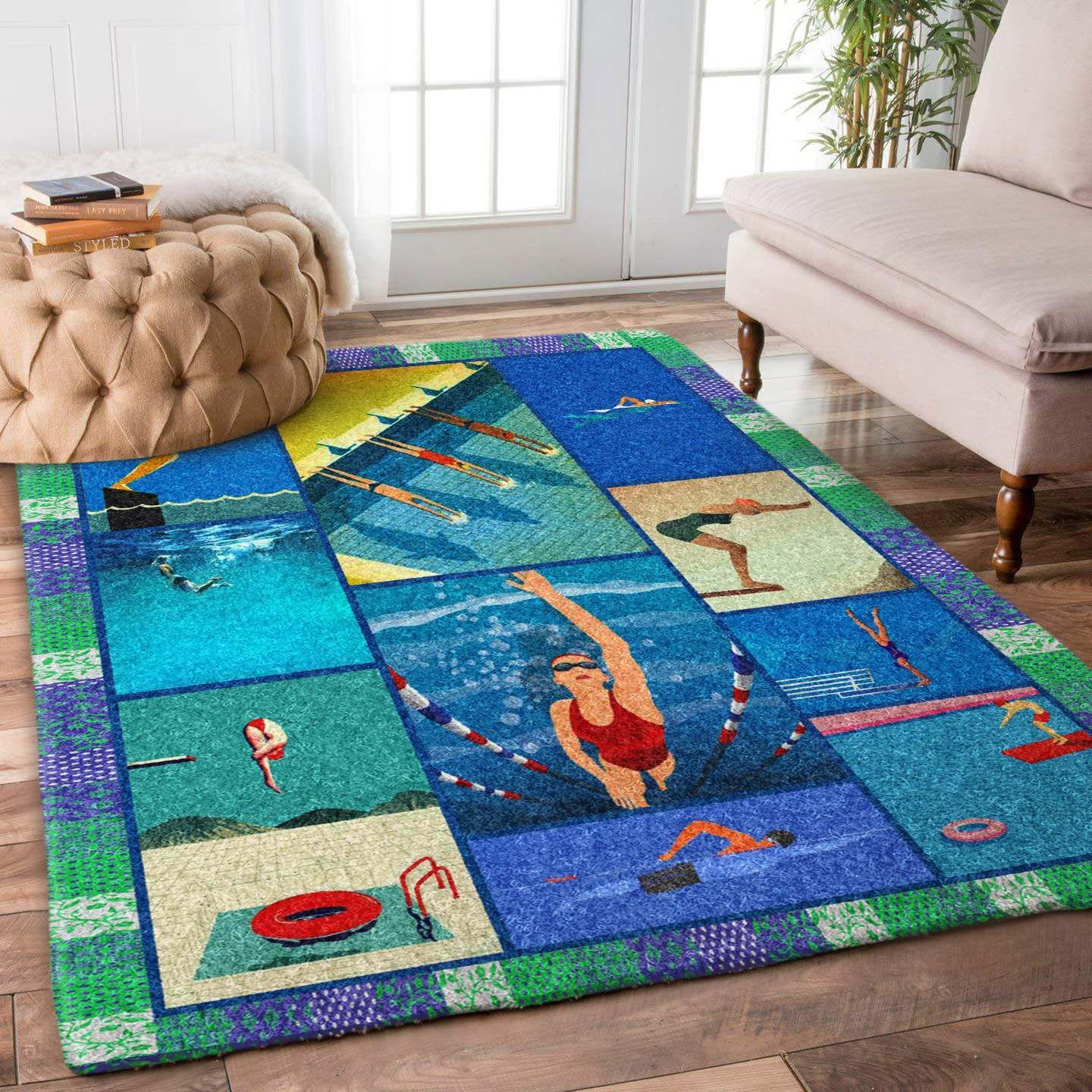 Swimming Rug Carpet