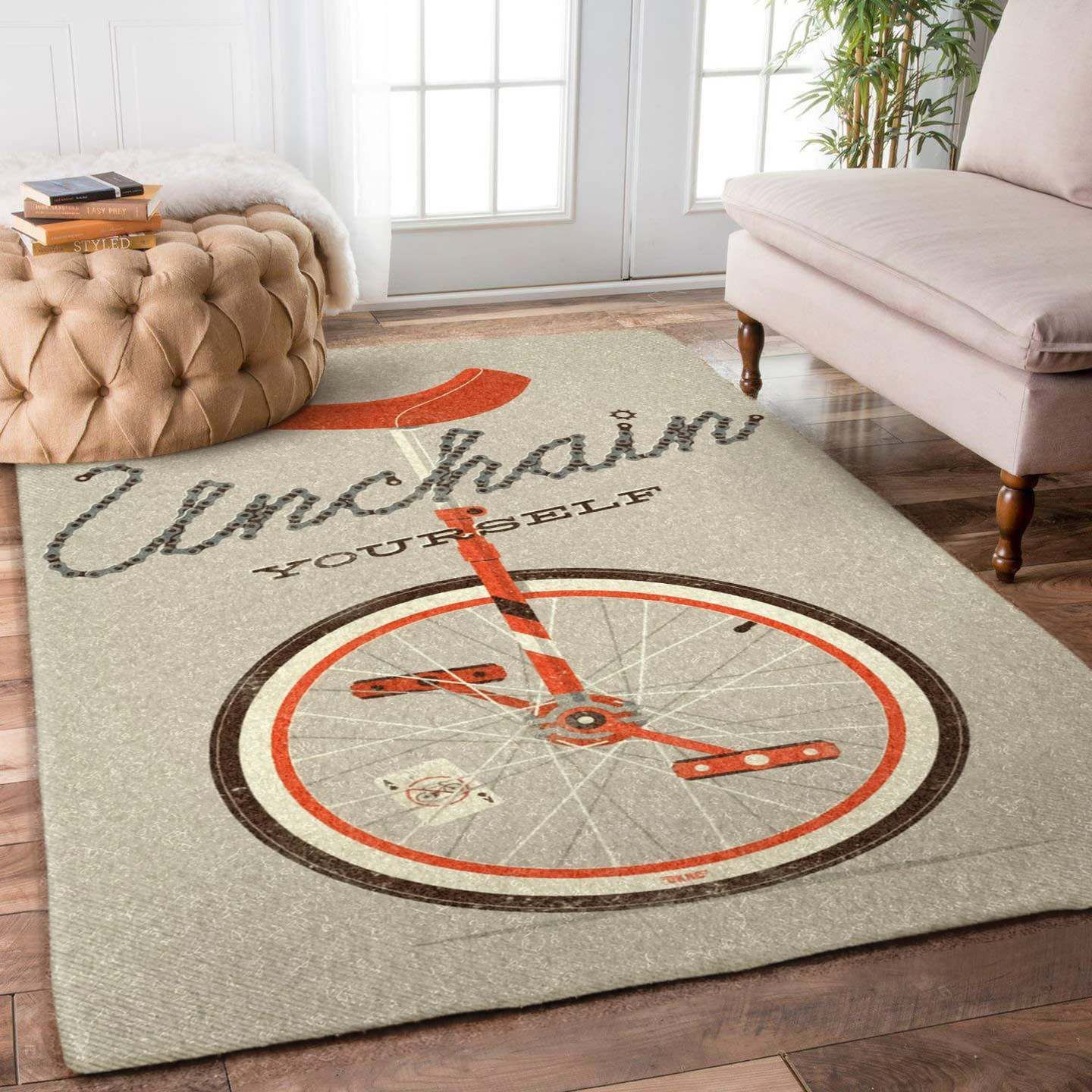 Unicycles Rug Carpet