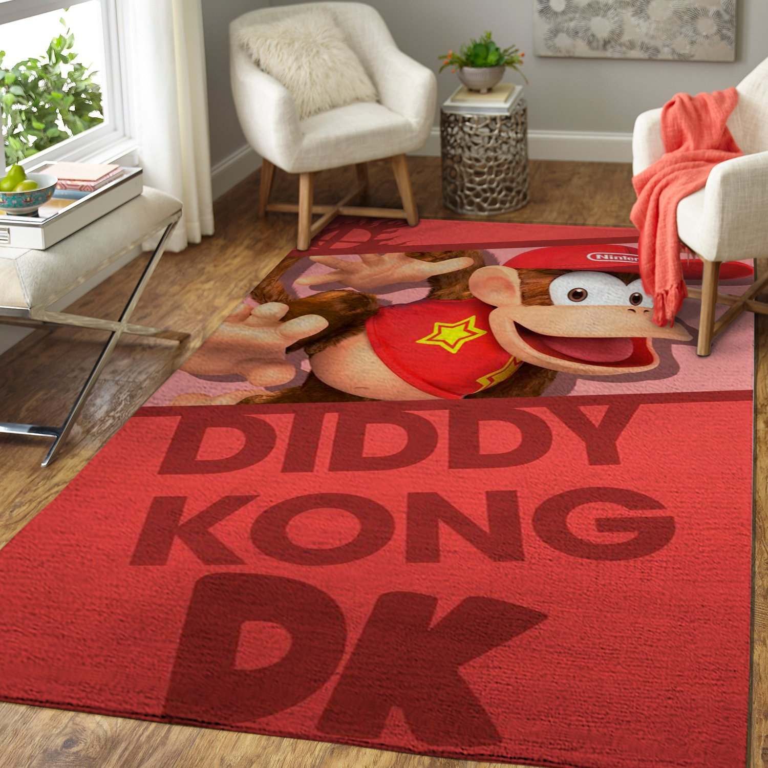 Video Game Fans Diggy Kong Area – Gaming Rug Carpet