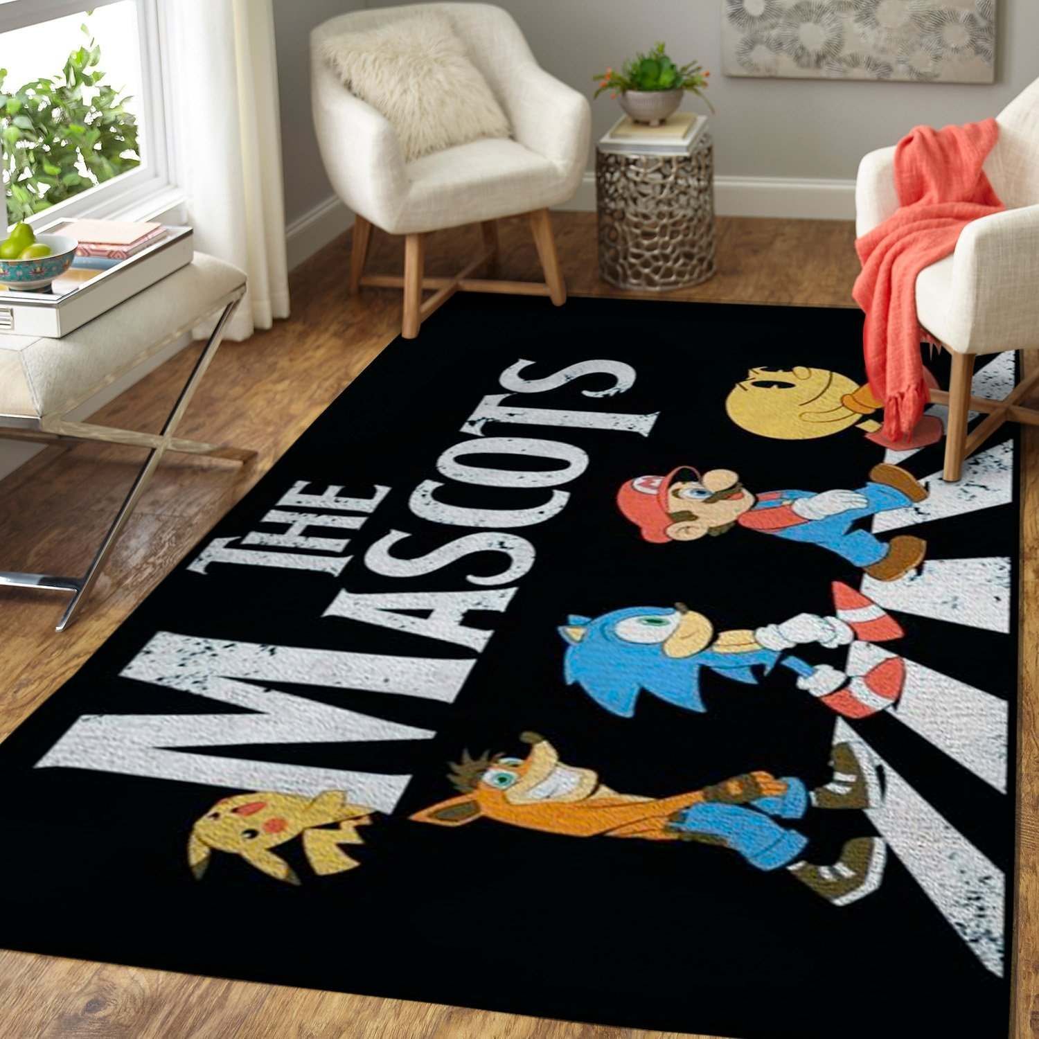 Videogame Fans The Mascots – Super Bros. Area Rug Carpet