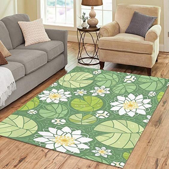 White Lotus Rug Carpet