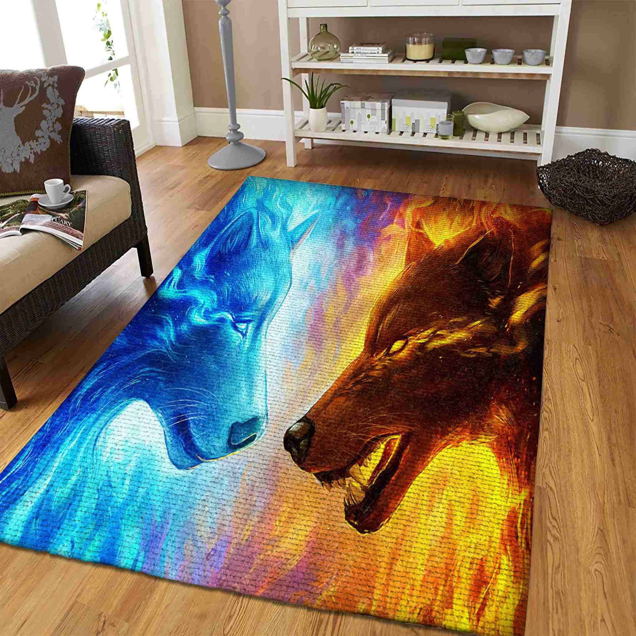 Wolves Rug Carpet