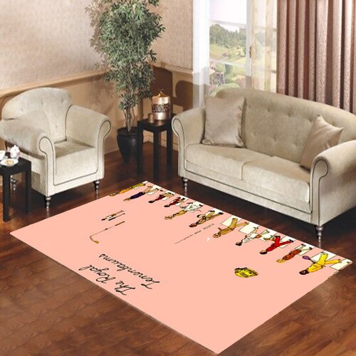 abbey road the royal tenenbaums Living room carpet rugs