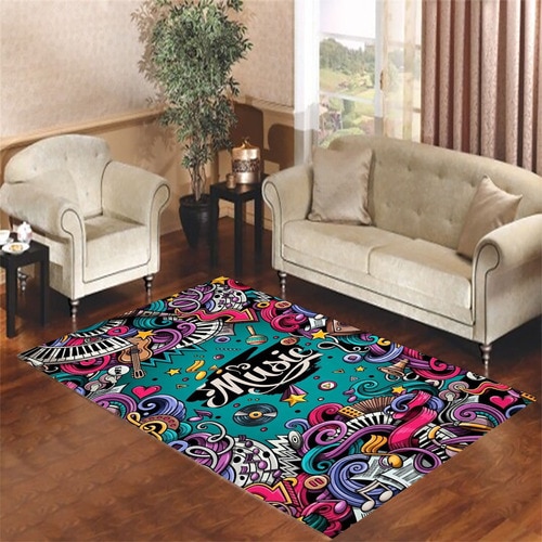 about all of music Living room carpet rugs