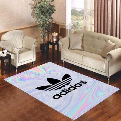 adidas glitch Living room carpet rugs