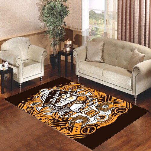 adidas style Living room carpet rugs