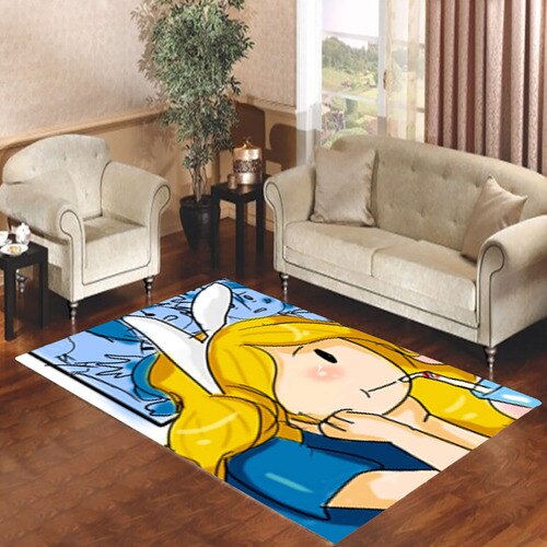 adventure time fionna finn 1 Living room carpet rugs