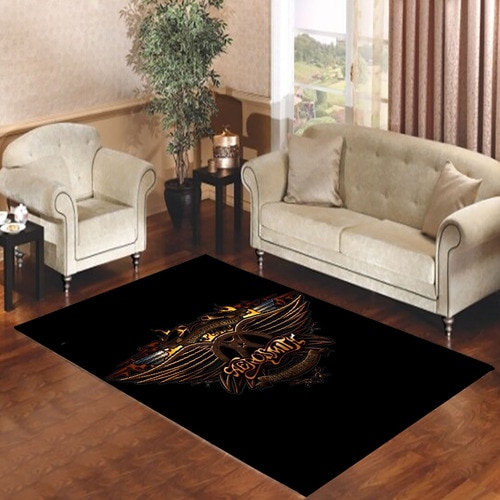 aerosmith logo Living room carpet rugs