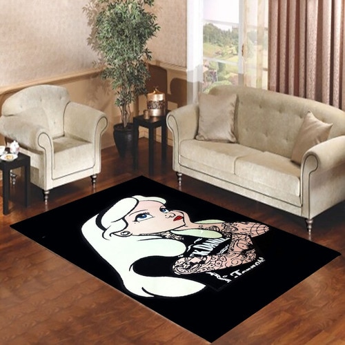 alice in wonderland tatooed on hennah Living room carpet rugs