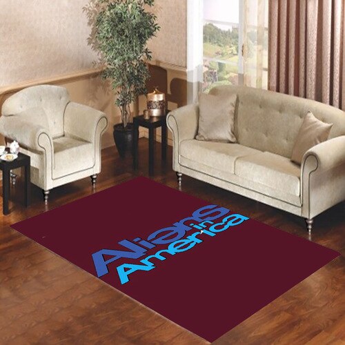 aliens in america Living room carpet rugs