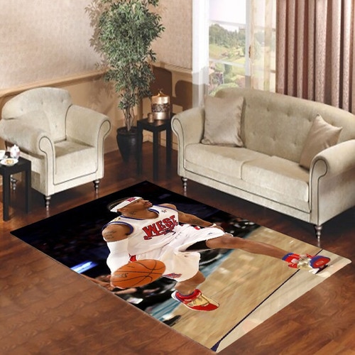 allen iverson dribbling Living room carpet rugs