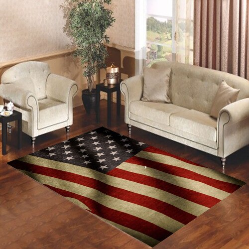 american flag Living room carpet rugs