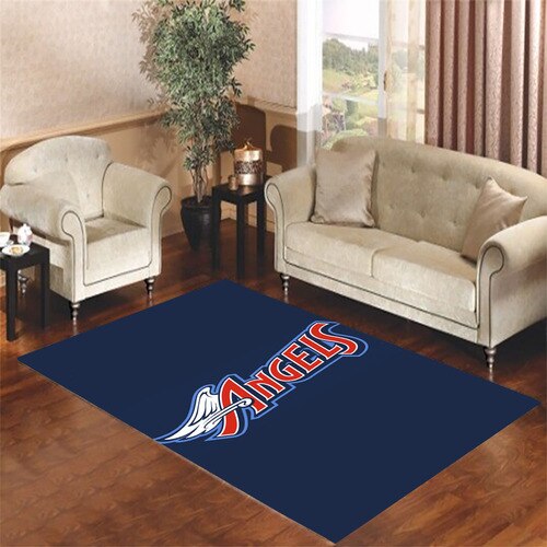 angels logo team Living room carpet rugs