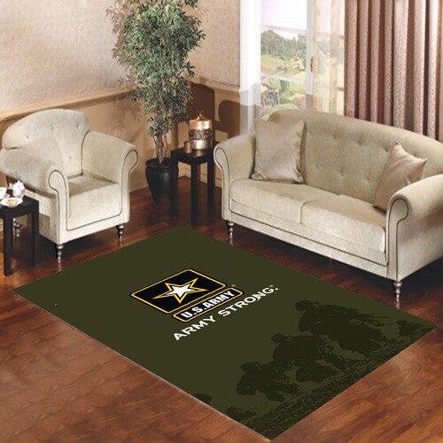 army strong army soldiers Living room carpet rugs