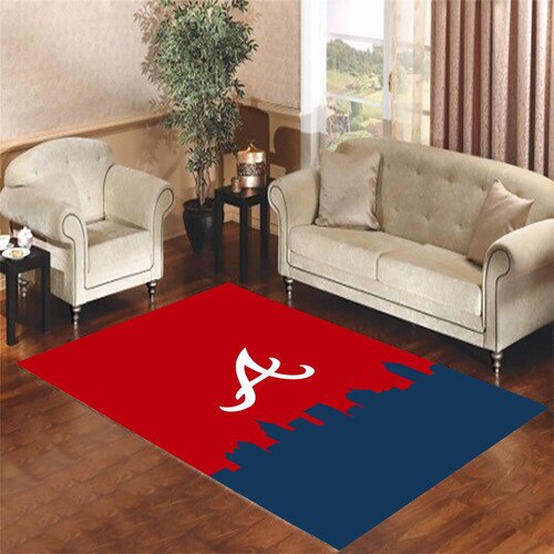 atlanta braves Living room carpet rugs