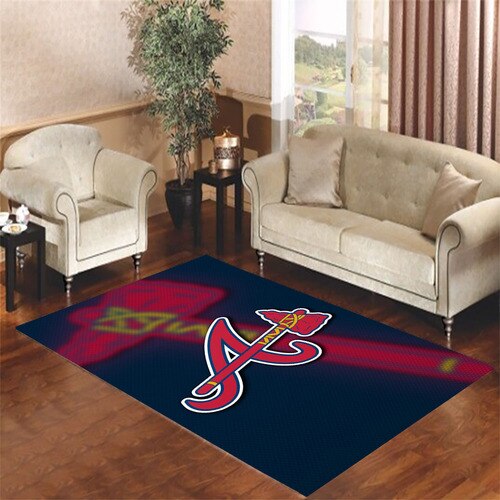 atlanta braves wallpaper Living room carpet rugs