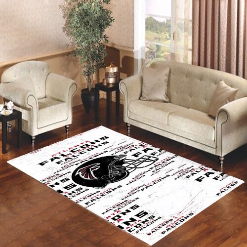 atlanta falcons-blast Living room carpet rugs