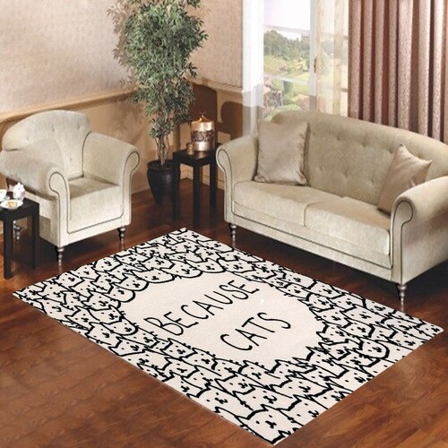 because cats 2 Living room carpet rugs