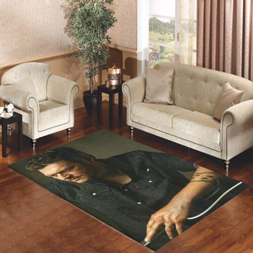 blake shelton arms crossed Living room carpet rugs