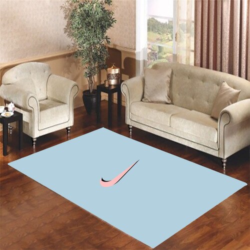 blue nike Living room carpet rugs