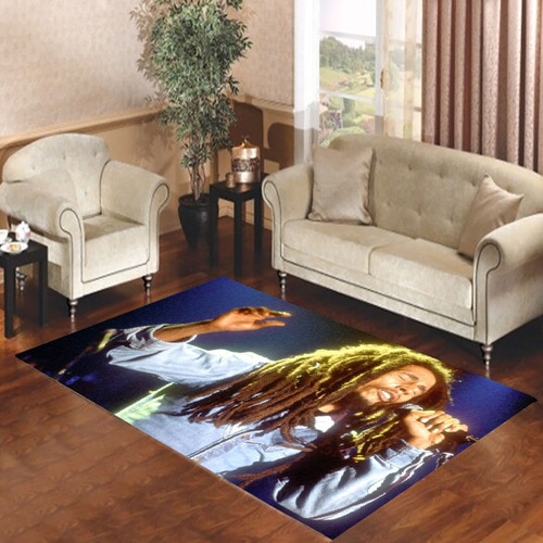 bob marley reggae town Living room carpet rugs