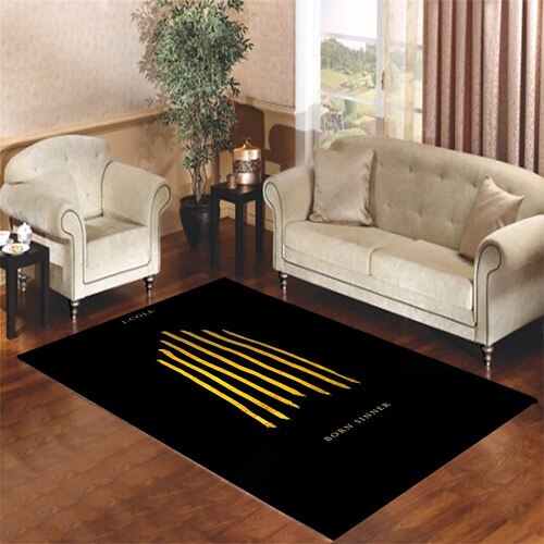 born sinner j cole black Living room carpet rugs