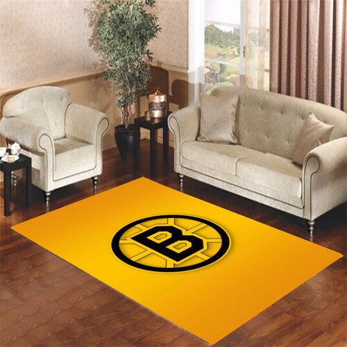 boston bruins Living room carpet rugs