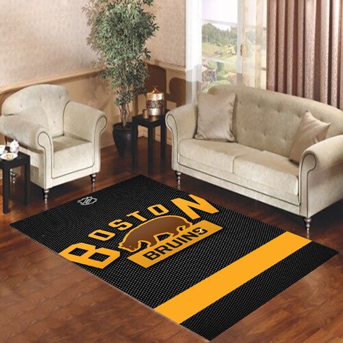 boston bruins nhl Living room carpet rugs