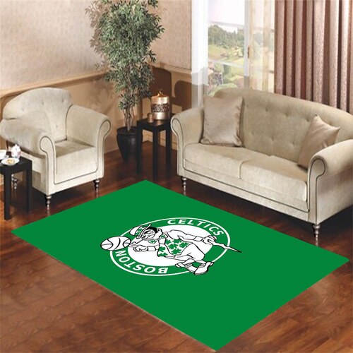 boston celtics logo 1974 Living room carpet rugs