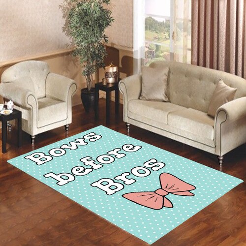 bows over bros aqua Living room carpet rugs