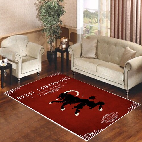 brave companions Living room carpet rugs