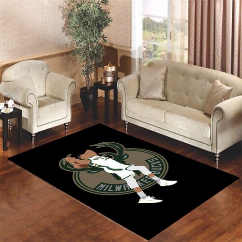 bucks logo Living room carpet rugs