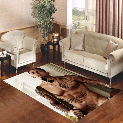 channing tatum brown bkg Living room carpet rugs