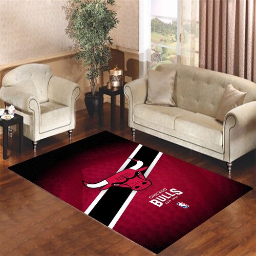 chicago bulls dark Living room carpet rugs