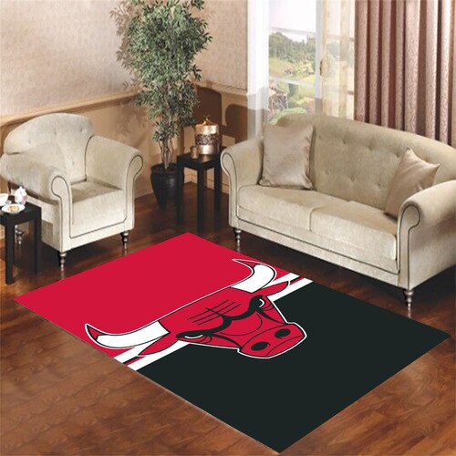 chicago bulls logos Living room carpet rugs