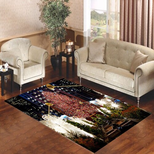 christmas nyc Living room carpet rugs