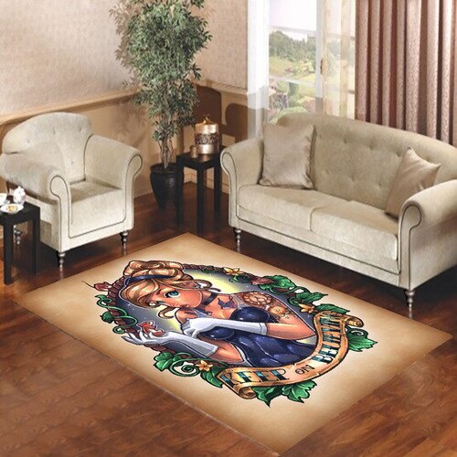 cinderella keep on Living room carpet rugs